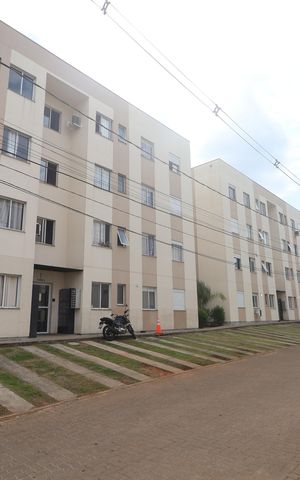 Apartamento para alugar com 48m², 2 quartos e 1 vagaFachada do bloco/Placa