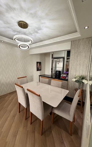 Apartamento à venda com 67m², 3 quartos e 2 vagasSala