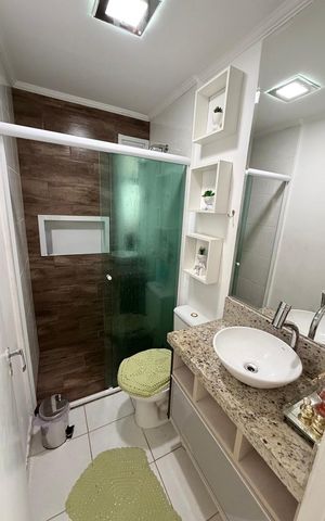 Apartamento à venda com 67m², 3 quartos e 2 vagasBanheiro Suíte