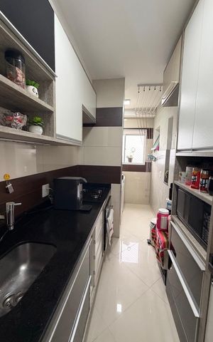 Apartamento à venda com 67m², 3 quartos e 2 vagasCozinha