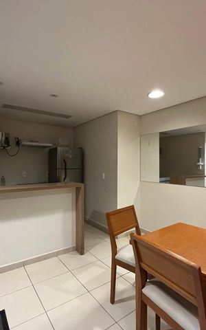 Apartamento para alugar com 64m², 1 quarto e 1 vaga Apartamento para alugar com 64m², 1 quarto e 1 vagaÁrea comum - Salão de festas