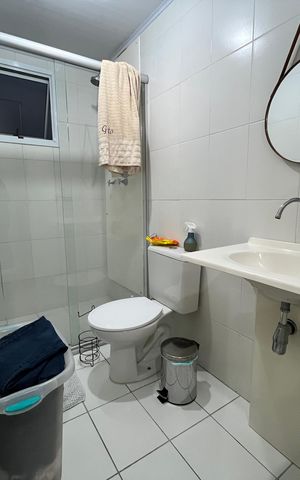 Apartamento para alugar com 64m², 1 quarto e 1 vaga Apartamento para alugar com 64m², 1 quarto e 1 vagaBanheiro