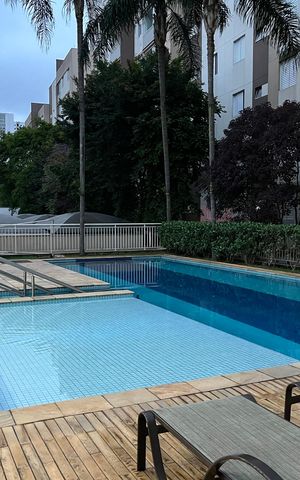 Apartamento para alugar com 64m², 1 quarto e 1 vaga Apartamento para alugar com 64m², 1 quarto e 1 vagaÁrea comum - Piscina