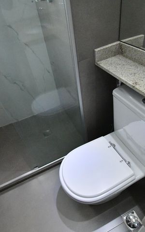 Apartamento para alugar com 82m², 2 quartos e 1 vagaBanheiro