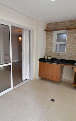 Apartamento para alugar com 82m², 2 quartos e 1 vagaVaranda gourmet