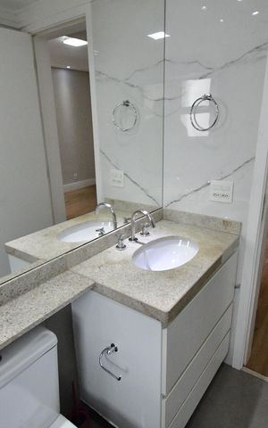 Apartamento para alugar com 82m², 2 quartos e 1 vagaBanheiro