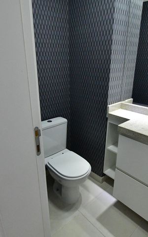 Apartamento para alugar com 82m², 2 quartos e 1 vagaLavabo