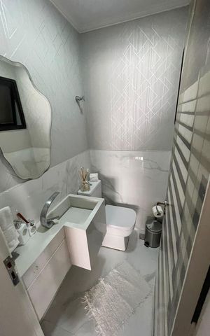 Apartamento à venda com 277m², 4 quartos e 4 vagas Apartamento à venda com 277m², 4 quartos e 4 vagasBanheiro 4
