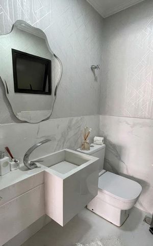 Apartamento à venda com 277m², 4 quartos e 4 vagas Apartamento à venda com 277m², 4 quartos e 4 vagasBanheiro 4