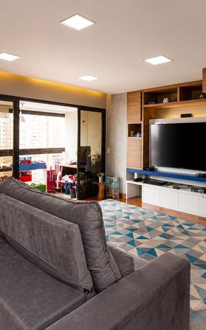 Apartamento à venda com 277m², 4 quartos e 4 vagas Apartamento à venda com 277m², 4 quartos e 4 vagasSala de Estar