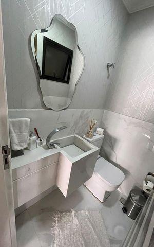 Apartamento à venda com 277m², 4 quartos e 4 vagas Apartamento à venda com 277m², 4 quartos e 4 vagasBanheiro 4