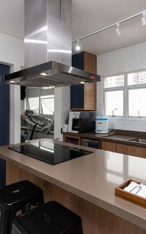 Apartamento à venda com 277m², 4 quartos e 4 vagas Apartamento à venda com 277m², 4 quartos e 4 vagasCozinha