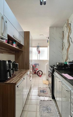 Apartamento à venda com 60m², 2 quartos e 1 vaga
