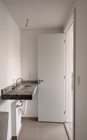 Apartamento à venda com 44m², 2 quartos e 1 vaga Apartamento à venda com 44m², 2 quartos e 1 vagaBanheiro