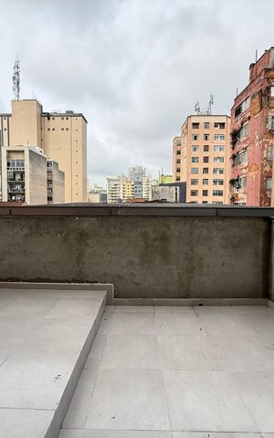 Studio à venda com 29m², 1 quarto e sem vaga