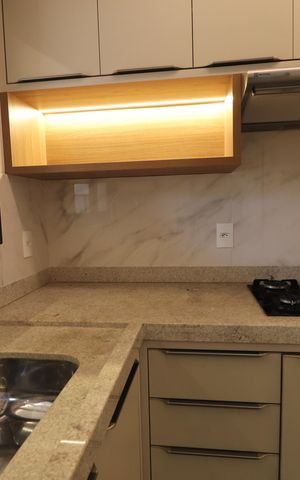 Apartamento para alugar com 117m², 3 quartos e 2 vagasCozinha