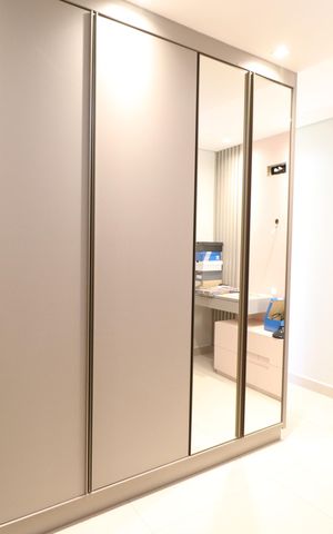 Apartamento para alugar com 117m², 3 quartos e 2 vagasQuarto 2 - Suíte