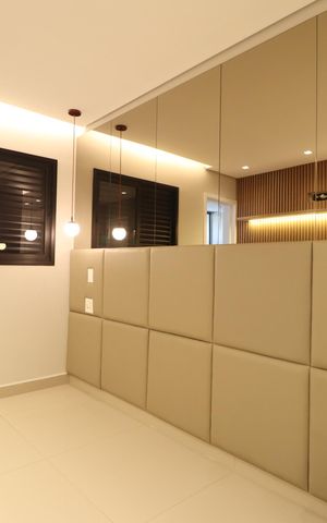 Apartamento para alugar com 117m², 3 quartos e 2 vagasQuarto 3 - Suíte