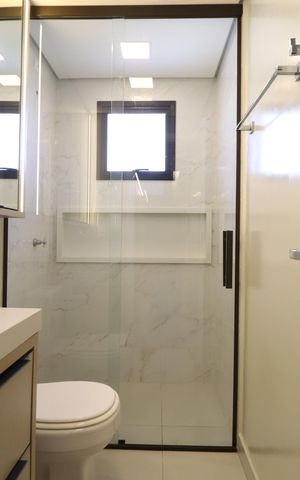 Apartamento para alugar com 117m², 3 quartos e 2 vagasBanheiro do Quarto 3