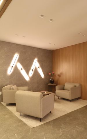 Apartamento para alugar com 117m², 3 quartos e 2 vagasHall social