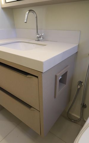 Apartamento para alugar com 117m², 3 quartos e 2 vagasBanheiro do Quarto 3
