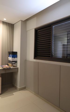 Apartamento para alugar com 117m², 3 quartos e 2 vagasQuarto 2 - Suíte