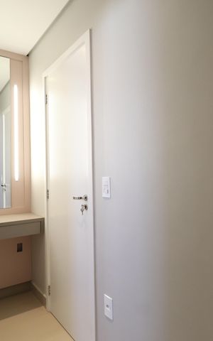 Apartamento para alugar com 117m², 3 quartos e 2 vagasQuarto 2 - Suíte