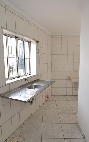Apartamento para alugar com 35m², 2 quartos e sem vagaCozinha e Área de Serviço
