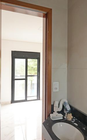 Apartamento para alugar com 110m², 2 quartos e 1 vagaBanheiro da Suíte