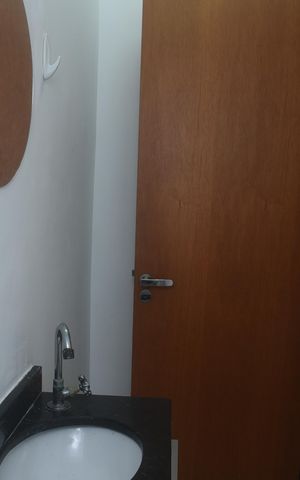 Casa de condomínio para alugar com 80m², 2 quartos e 2 vagasBanheiro