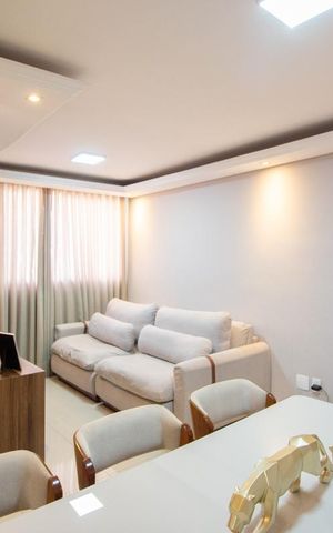 Apartamento à venda com 81m², 3 quartos e 2 vagasSala