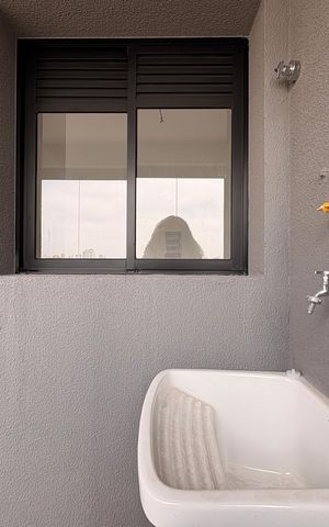 Apartamento à venda com 44m², 2 quartos e 1 vaga Apartamento à venda com 44m², 2 quartos e 1 vagaLavanderia