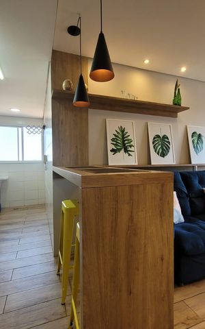 Apartamento à venda com 53m², 2 quartos e 1 vagaSala