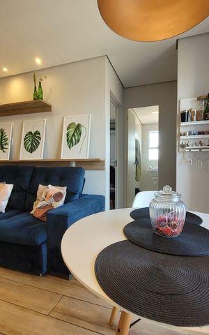 Apartamento à venda com 53m², 2 quartos e 1 vagaSala