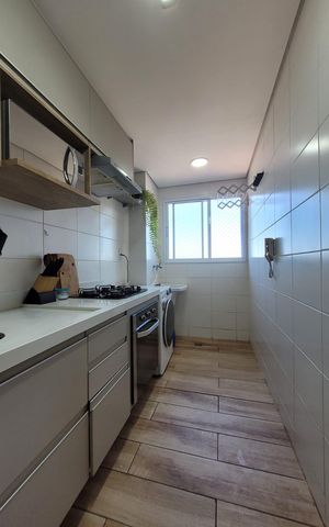 Apartamento à venda com 53m², 2 quartos e 1 vagaCozinha