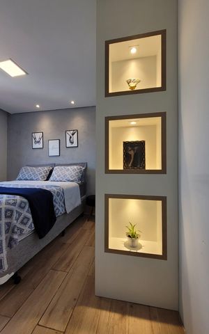 Apartamento à venda com 53m², 2 quartos e 1 vagaQuarto 1