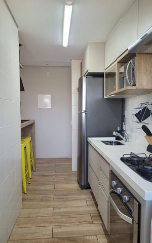 Apartamento à venda com 53m², 2 quartos e 1 vagaCozinha