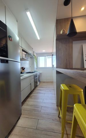 Apartamento à venda com 53m², 2 quartos e 1 vagaCozinha