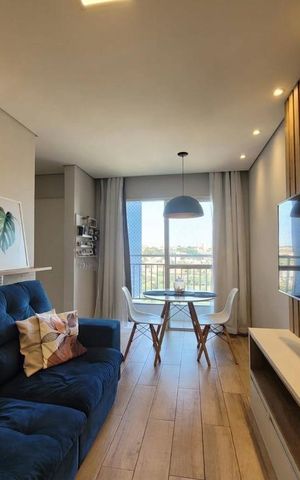 Apartamento à venda com 53m², 2 quartos e 1 vagaSala
