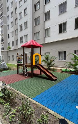 Apartamento para alugar com 35m², 2 quartos e sem vagaÁrea comum - Playground