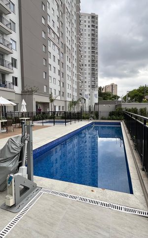 Apartamento para alugar com 35m², 2 quartos e sem vagaÁrea comum - Piscina
