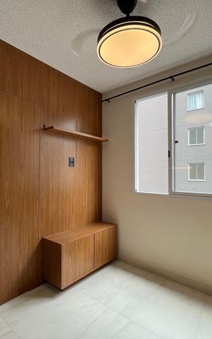 Apartamento para alugar com 35m², 2 quartos e sem vagaSala