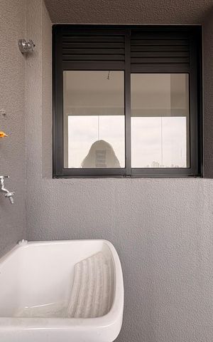 Apartamento à venda com 44m², 2 quartos e 1 vaga Apartamento à venda com 44m², 2 quartos e 1 vagaLavanderia