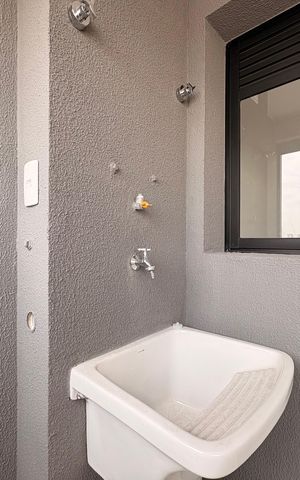 Apartamento à venda com 44m², 2 quartos e 1 vaga Apartamento à venda com 44m², 2 quartos e 1 vagaLavanderia