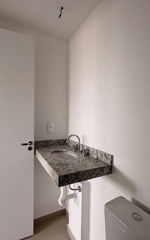 Apartamento à venda com 44m², 2 quartos e 1 vaga Apartamento à venda com 44m², 2 quartos e 1 vagaBanheiro