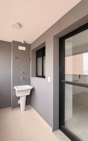Apartamento à venda com 44m², 2 quartos e 1 vaga Apartamento à venda com 44m², 2 quartos e 1 vagaLavanderia/ varanda