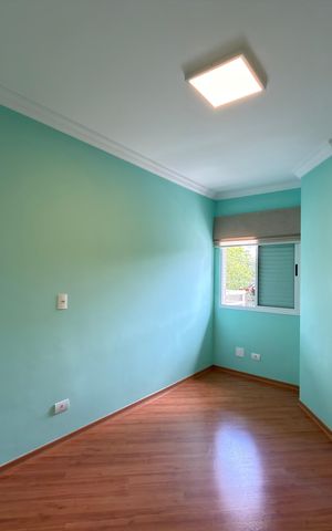 Apartamento à venda com 104m², 3 quartos e 2 vagasQuarto 3