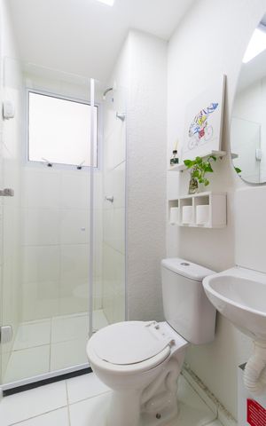 Apartamento à venda com 39m², 2 quartos e sem vaga Apartamento à venda com 39m², 2 quartos e sem vagaBanheiro