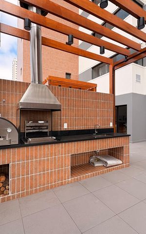Apartamento à venda com 44m², 2 quartos e 1 vaga Apartamento à venda com 44m², 2 quartos e 1 vagaÁrea comum - Churrasqueira