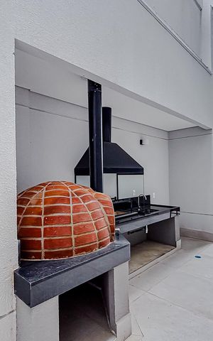 Studio para alugar com 35m², 1 quarto e sem vagaÁrea comum - Churrasqueira